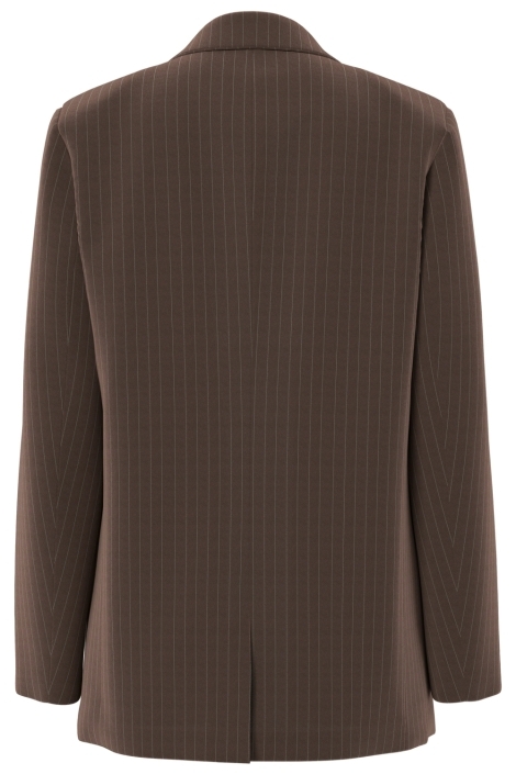 Pieces bruine dames blazer | Achteraanzicht