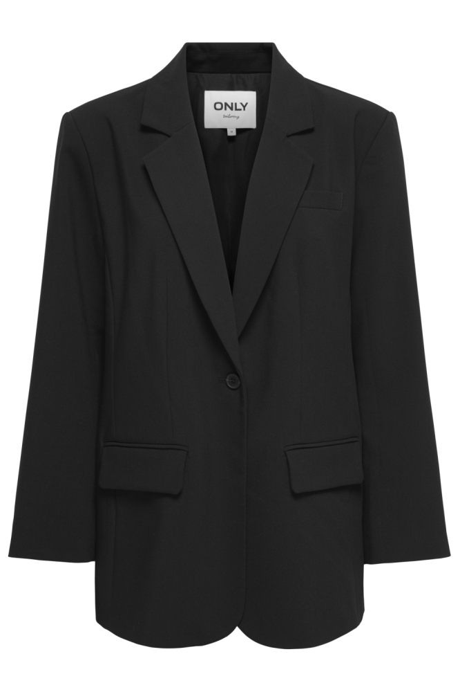 Only zwarte dames blazer | Vooraanzicht