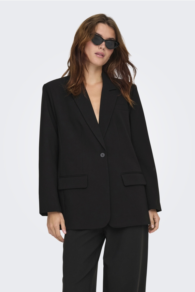 Only zwarte dames blazer | Close up