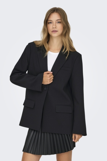Only Blazer ONLNOELIA-YASMINE SLIT BLAZER TLR N 15370519 Black