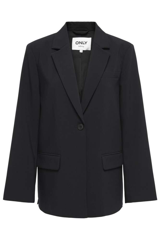 Only zwarte dames blazer | Vooraanzicht