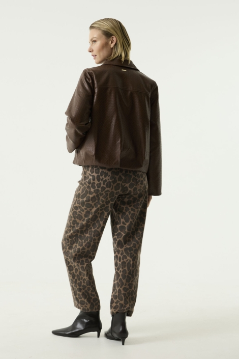Garcia bruine dames jas | Model