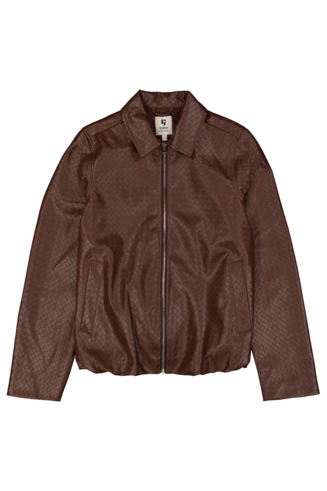 Garcia bruine dames jas | Vooraanzicht