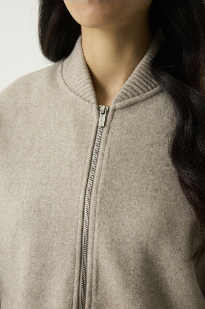 Garcia zand dames jas | Close up
