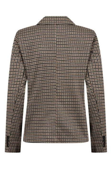 Freequent bruine dames blazer | Achteraanzicht