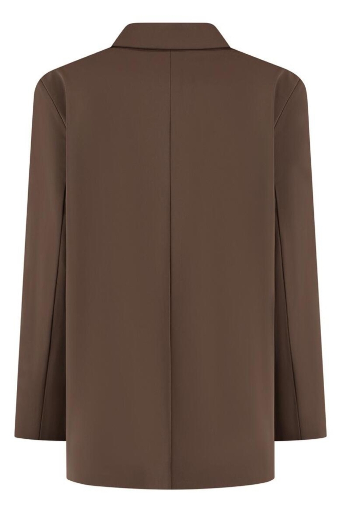Lady Day bruine dames blazer | Achteraanzicht