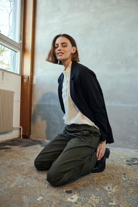 Freequent zwarte dames blazer | Sfeerbeeld, In situatie