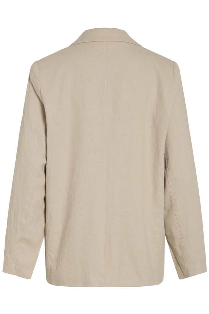 Vila beige dames blazer | Achteraanzicht