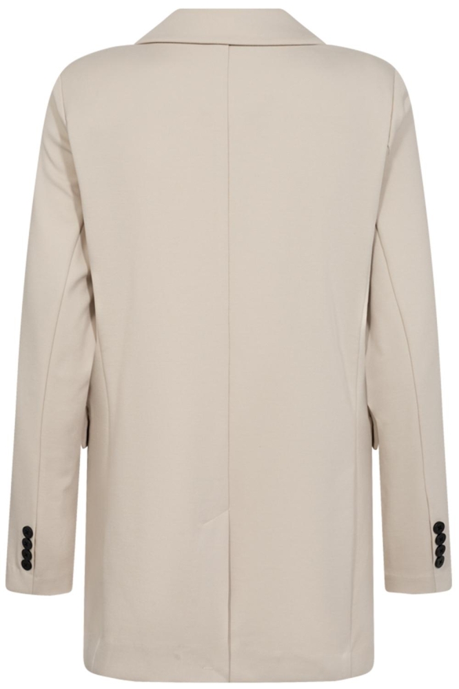 Freequent beige dames blazer | Achteraanzicht