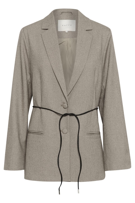 Kaffe camel dames blazer | Vooraanzicht