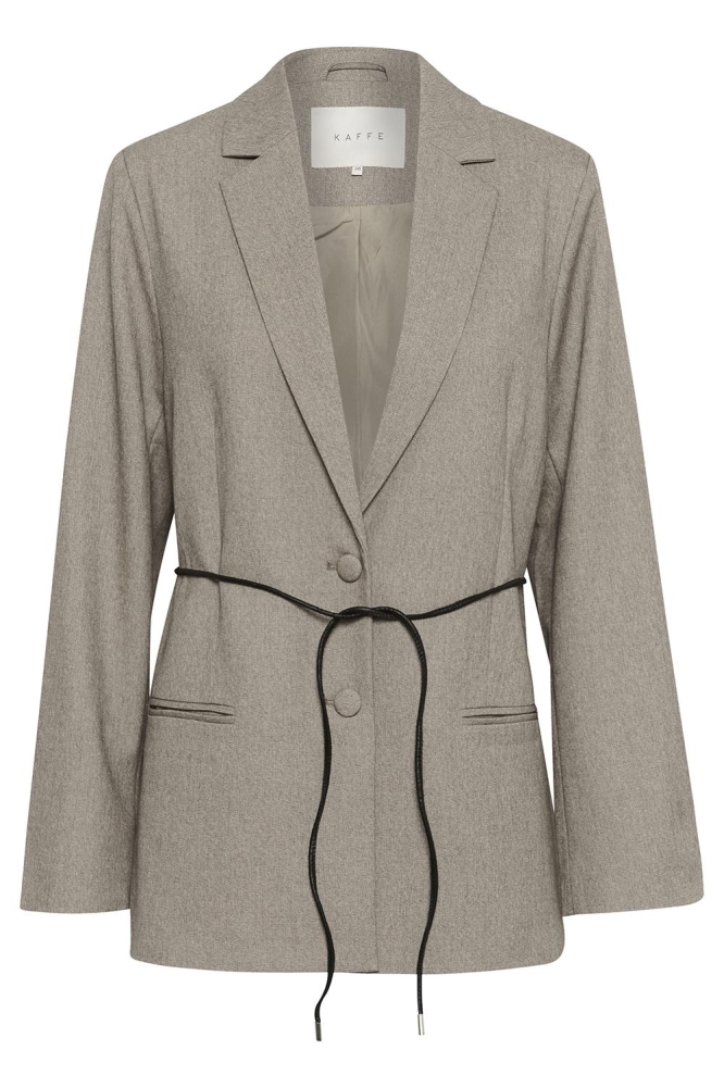 Kaffe camel dames blazer | Vooraanzicht