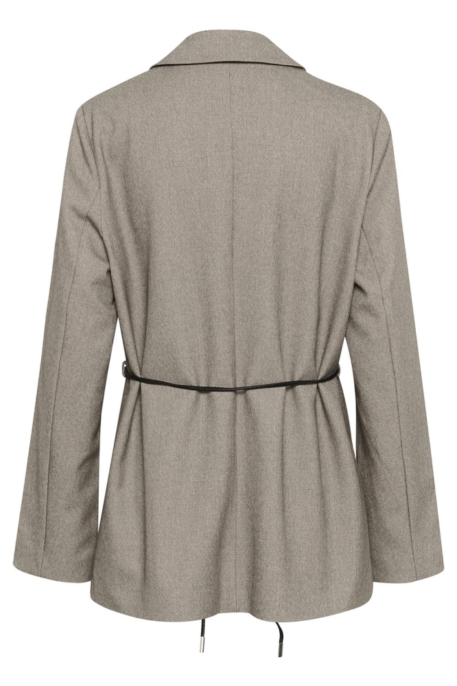 Kaffe camel dames blazer | Achteraanzicht