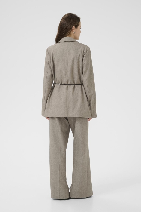 Kaffe camel dames blazer | Model