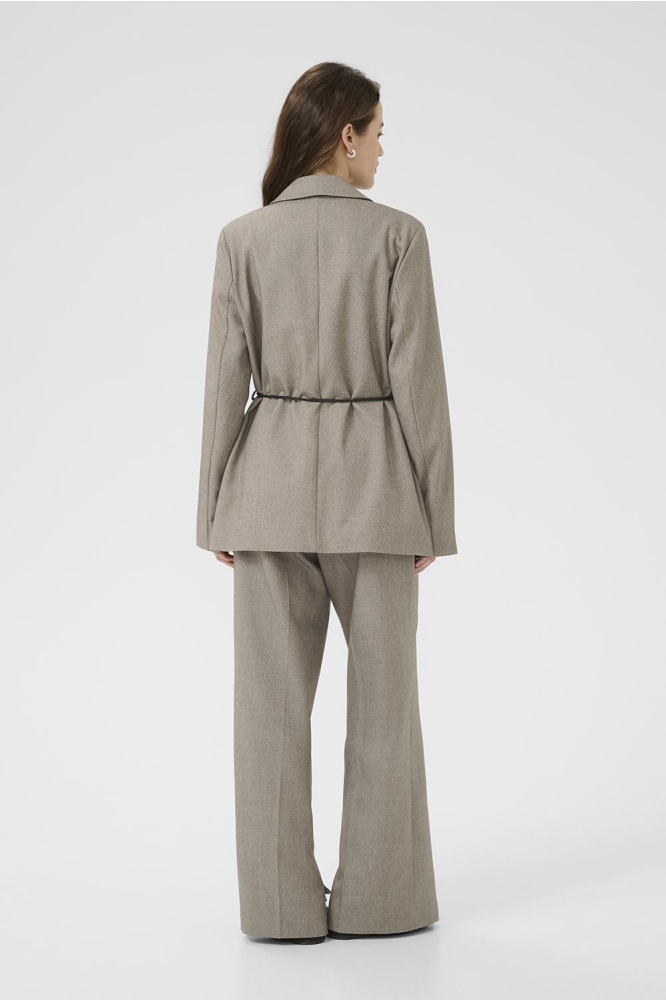 Kaffe camel dames blazer | Model