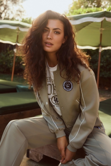 Lofty Manner Jas JACKET MAIA QM44 Light Green