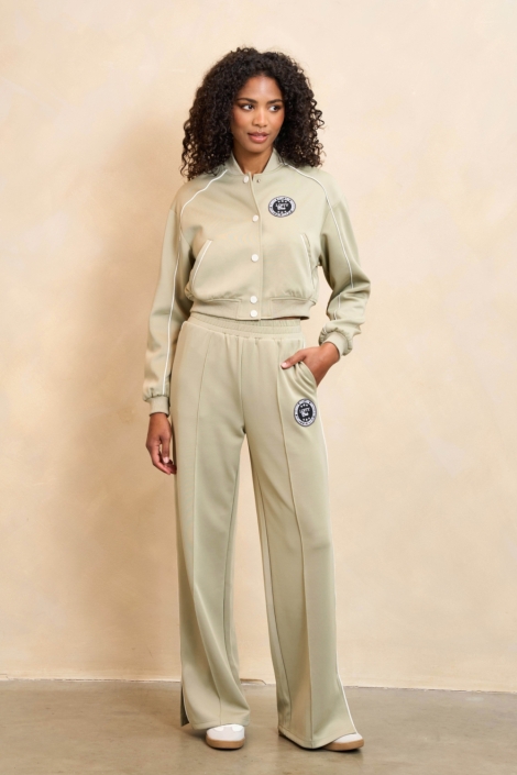 Lofty Manner groene dames jas | Model