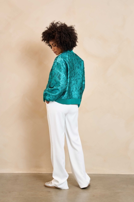 Lofty Manner groene dames vest | Model