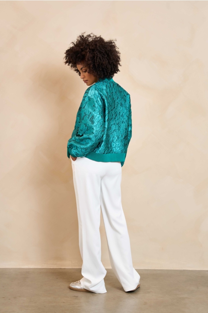 Lofty Manner groene dames vest | Model