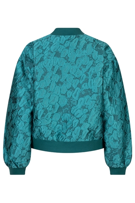 Lofty Manner groene dames vest | Achteraanzicht