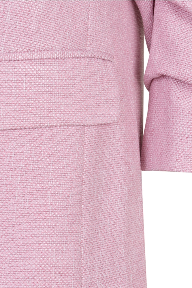 EsQualo roze dames blazer | Close up