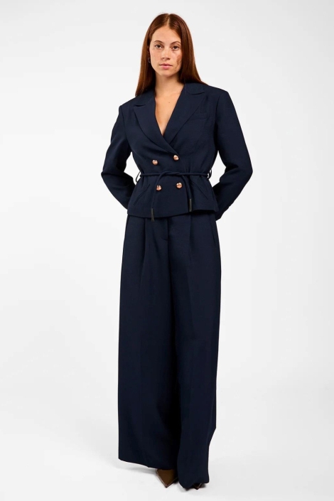 Aaiko blauwe dames blazer | Model