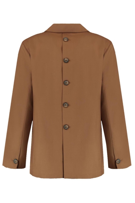 Harper & Yve camel dames blazer | Achteraanzicht