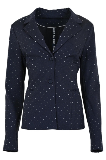 Zizo Blazer SILA JACKET FA25 SIL 305 NAVY SILVER
