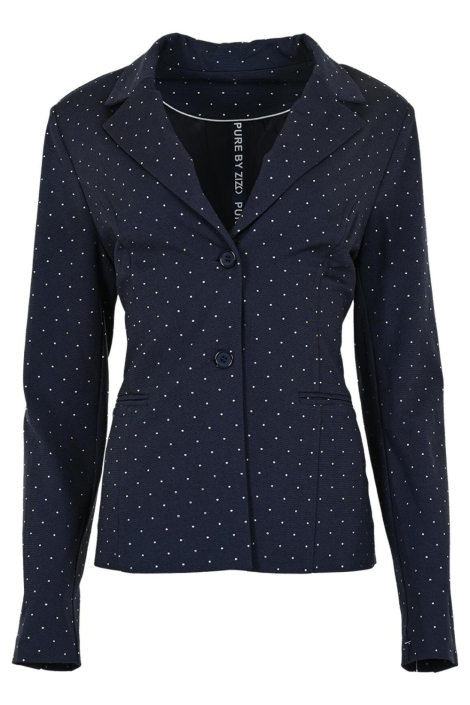 Zizo blauwe dames blazer | Vooraanzicht