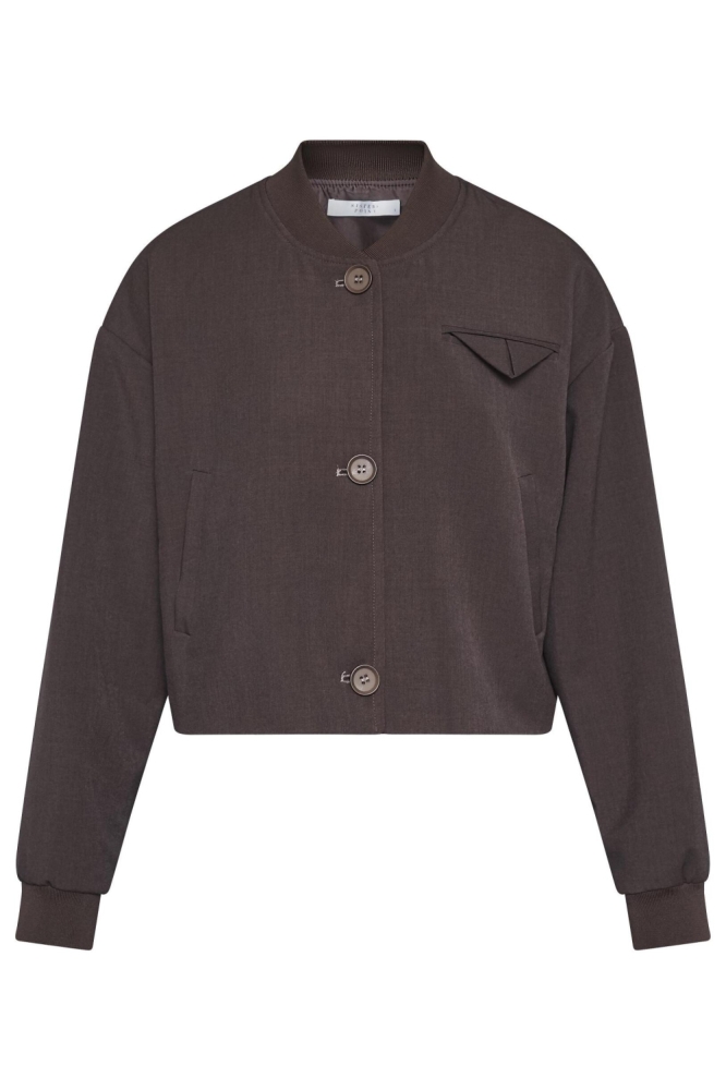 SisterS point bruine dames blazer | Vooraanzicht