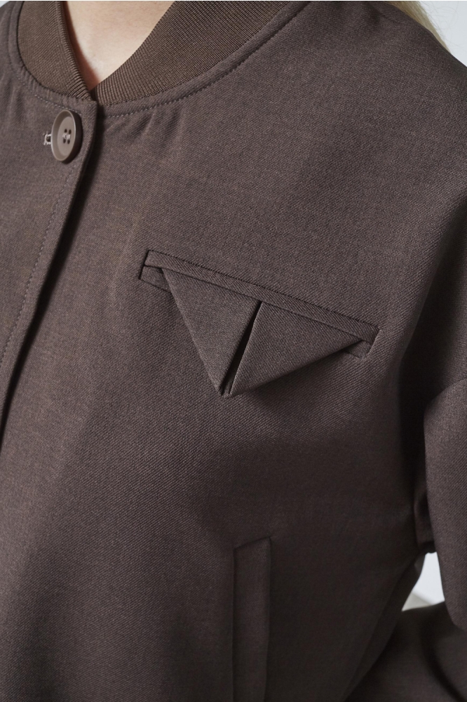 SisterS point bruine dames blazer | Close up