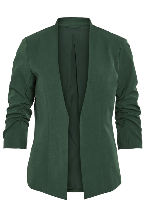 Vila groene dames blazer | Vooraanzicht
