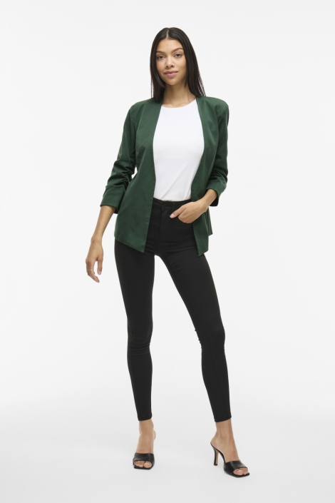 Vila groene dames blazer | Model