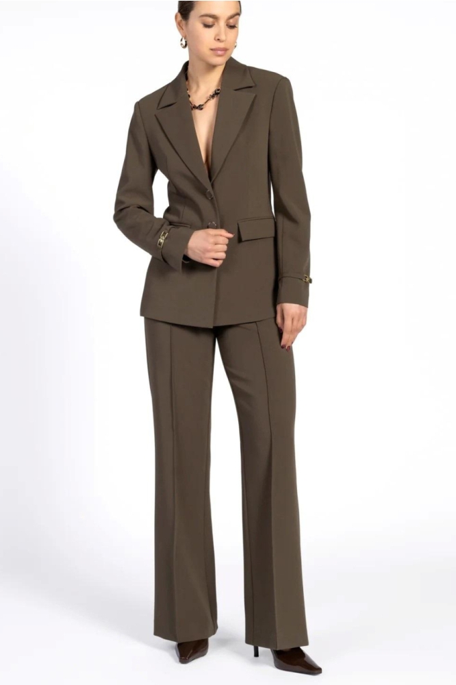 Aaiko groene dames blazer | Model