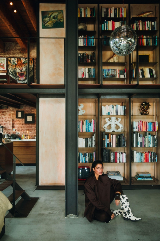 Refined Department bruine dames blazer | Sfeerbeeld, In situatie