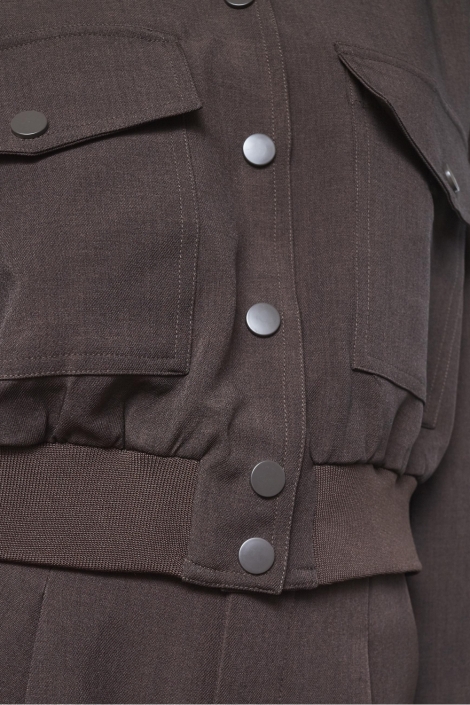 SisterS point bruine dames blazer | Close up