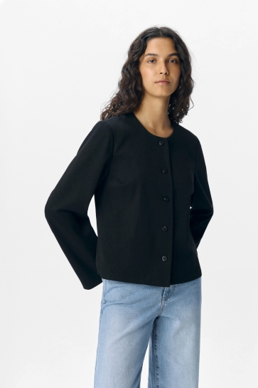 Object Blazer OBJLISA L/S RE BLAZER NOOS 23048148 Black