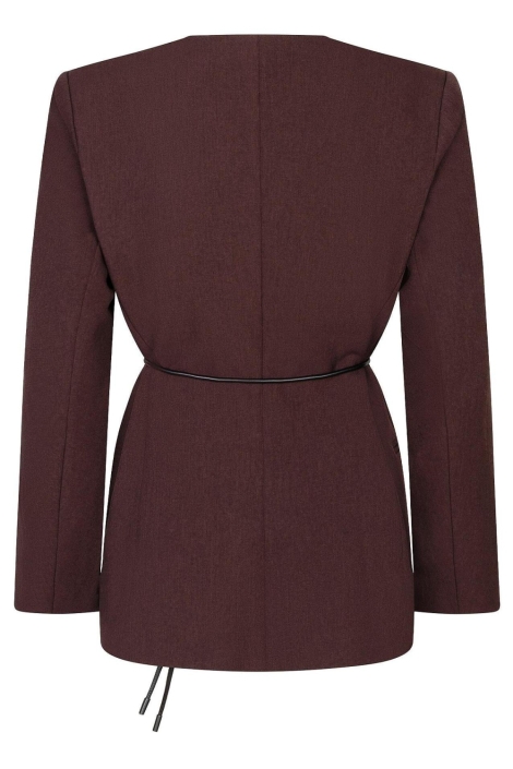 Ydence bruine dames blazer | Vooraanzicht