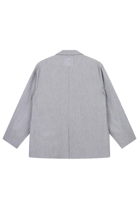 Refined Department grijze dames blazer | Achteraanzicht