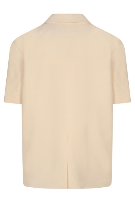 Studio Amaya gele dames blazer | Achteraanzicht