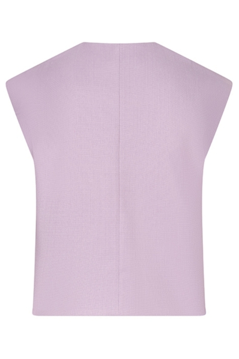 Lofty Manner paarse dames gilet | Achteraanzicht