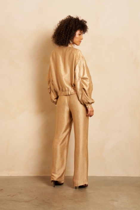 Lofty Manner gouden dames jas | Model