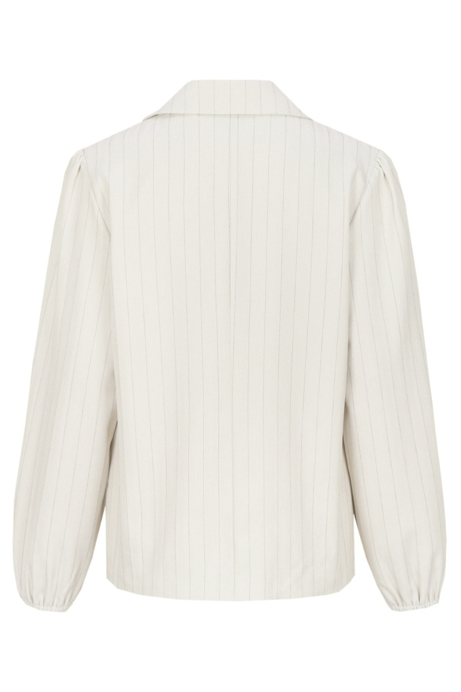 C&S The Label beige dames blazer | Achteraanzicht