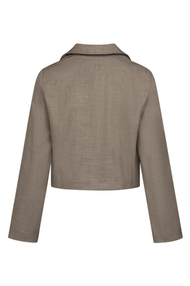 Kimara bruine dames blazer | Achteraanzicht