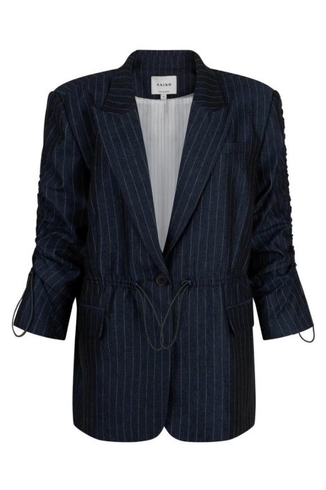 Aaiko blauwe dames blazer | Vooraanzicht