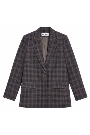 Object Blazer OBJSOLEY LISA LO BLAZER 146 DIV 23050567 Carafe/Blue shadow