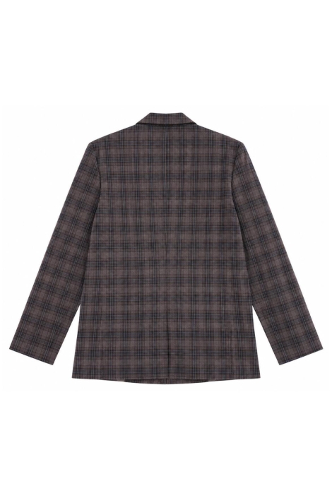 Object bruine dames blazer | Achteraanzicht