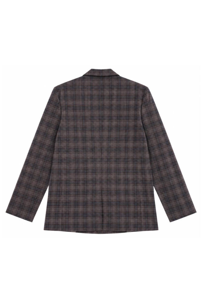 Object bruine dames blazer | Achteraanzicht