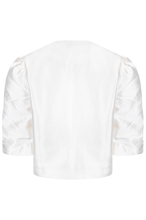 Nukus witte dames blazer | Achteraanzicht