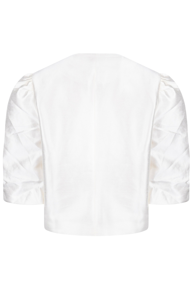 Nukus witte dames blazer | Achteraanzicht