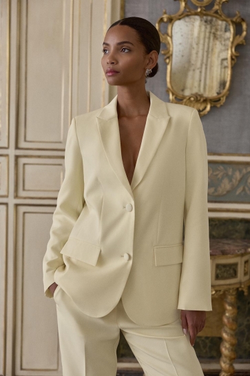 Vila Blazer VIBLUME L/S BLAZER 14113404 Pastel Yellow